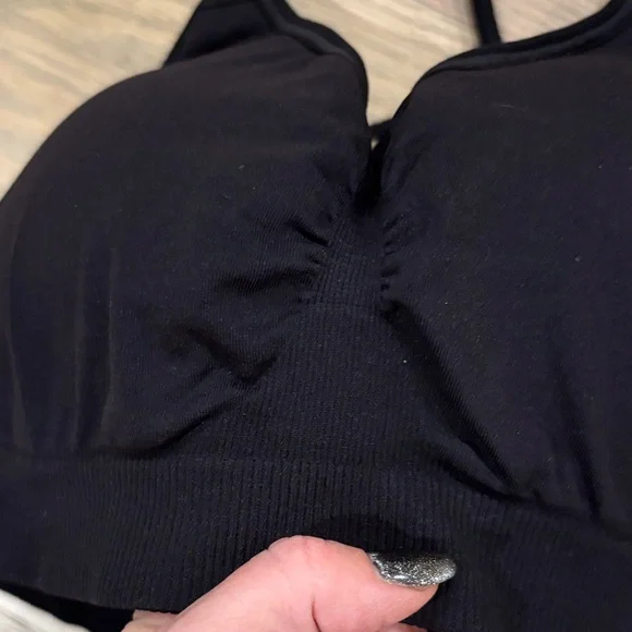 Zella Black Padded Sports Bra XL - Picture 5 of 5